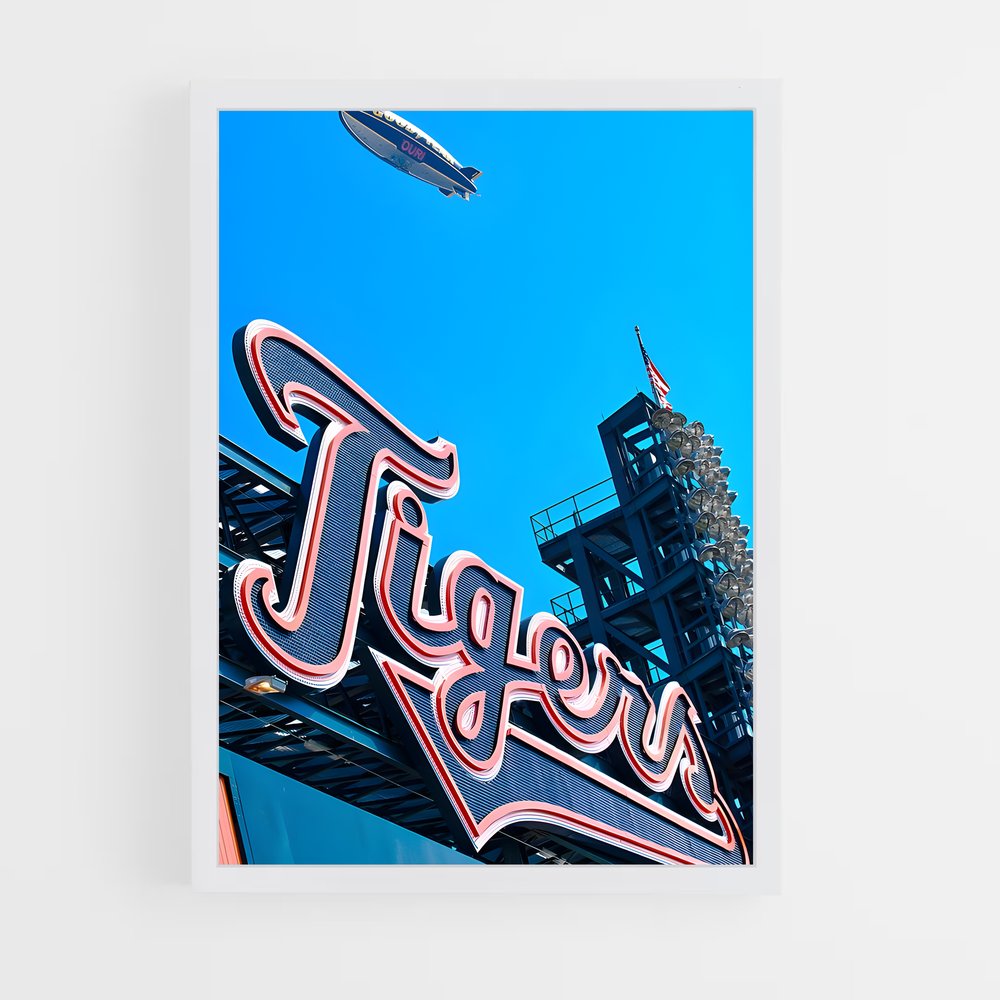 Poster T-Rex Fury – affiche Baseball (vue 3)